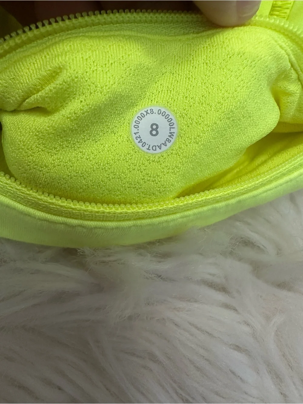lululemon athletica Neon Yellow court rival Skirt with built in shorts